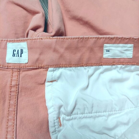 GAP Mens 10-inch Lived In Chino Shorts - Picture 3 of 5